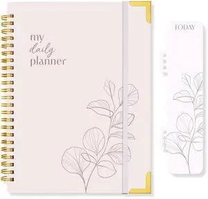 120 Pages My to Do Planner Undated Notebook with Gold Corners, 6.4x8.5in Aesthetic Spring-Bound with Simplified Sections & Inspirational Quotes, Checklist, Contacts - Home, School, Office 120 Pages My to Do Planner Undated Notebook with Gold Corners, 6.4x8.5in Aesthetic Spring-Bound with Simplified Sections & Inspirational Quotes, Checklist, Contacts - Home, School, Office