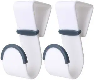 Over-the-Door Hooks Heavy Duty Plastic Door Hangers with Non-Slip Rubber Grips Fits Most Standard Doors No Tools or Drilling Ideal for Towels, Robes, Bags, and Coats Over-the-Door Hooks Heavy Duty Plastic Door Hangers with Non-Slip Rubber Grips Fits Most Standard Doors No Tools or Drilling Ideal for Towels, Robes, Bags, and Coats