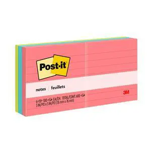 Notes, 3x3 in, 6 Pads, America's #1 Favorite Sticky Notes, Poptimistic Collection, Bright Colors (Magenta, Pink, Blue, Green), Clean Removal, Recyclable (630-6AN) Notes, 3x3 in, 6 Pads, America's #1 Favorite Sticky Notes, Poptimistic Collection, Bright Colors (Magenta, Pink, Blue, Green), Clean Removal, Recyclable (630-6AN)