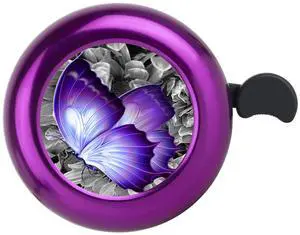 Bicycle Bell Aluminum Bike Bell Cute Loud Crisp Clear Sound Bicycle Bike Bell for Adults Kids Girls Boys 5 Colors (Butterfly) Bicycle Bell Aluminum Bike Bell Cute Loud Crisp Clear Sound Bicycle Bike Bell for Adults Kids Girls Boys 5 Colors (Butterfly)