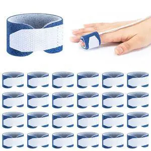 24 Pcs Pulse Oximeter Probe Wrap Baby Pulse Oximeter Infant Wrap Catheter Supplies Reliable Securement One Size Fits Most for Baby Children and Adults Home Care 24 Pcs Pulse Oximeter Probe Wrap Baby Pulse Oximeter Infant Wrap Catheter Supplies Reliable Securement One Size Fits Most for Baby Children and Adults Home Care