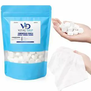Compressed Towel Tablets, Disposable Face Washcloths, Travel Size Compressed Towel Tablets, Disposable Face Washcloths, Travel Size