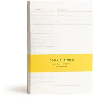 List Notepad Desk Pad for Work and Study, Minimal, 8.25x5.85 Inches List Notepad Desk Pad for Work and Study, Minimal, 8.25x5.85 Inches