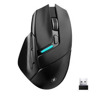 Wireless Mouse, 6 Adjustable DPI Up to 12800, 3-in-1 Multi Connection(BT5.0& Wired &2.4G Wireless Programmable Silent Click Bluetooth Mouse for Laptop PC Gaming Office Wireless Mouse, 6 Adjustable DPI Up to 12800, 3-in-1 Multi Connection(BT5.0& Wired &2.4G Wireless Programmable Silent Click Bluetooth Mouse for Laptop PC Gaming Office