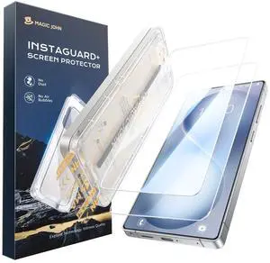 2PACK 3rd Gen for Samsung Galaxy S26 Ultra Screen Protector, One-Pull Easy Install, Smooth Touch, Auto-Align Screen, Support Fingerprint Unlock, 9H Glass, Anti-Scratch 2PACK 3rd Gen for Samsung Galaxy S26 Ultra Screen Protector, One-Pull Easy Install, Smooth Touch, Auto-Align Screen, Support Fingerprint Unlock, 9H Glass, Anti-Scratch