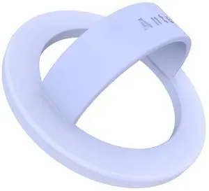 Magnetic Silicone Ring Grip Phone Holder, Strong Magnetic Attraction, Comfy and Portable, Removable Finger Loop Grip for Magsafe Phone Case (Lavender) Magnetic Silicone Ring Grip Phone Holder, Strong Magnetic Attraction, Comfy and Portable, Removable Finger Loop Grip for Magsafe Phone Case (Lavender)
