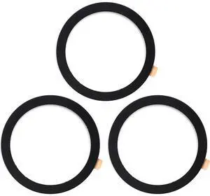 Universal Metal Ring Sticker for Magnetic Charger Compatible with iPhone/Samsung/Android All Cellphones, Magnetic Mount/Phone Holder Conversion Accessories, 3Pcs, Black Universal Metal Ring Sticker for Magnetic Charger Compatible with iPhone/Samsung/Android All Cellphones, Magnetic Mount/Phone Holder Conversion Accessories, 3Pcs, Black