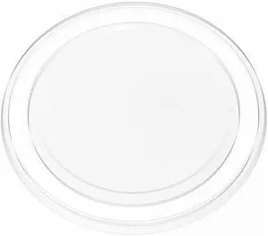 Magnetic Base Compatible with PopSocket Phone Grips and iPhone MagSafe Cases, Clear and White Magnetic Base Compatible with PopSocket Phone Grips and iPhone MagSafe Cases, Clear and White