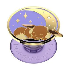 Adhesive Phone Grip, Holder, Phone Stand, Pokemon - Sleeping Eevee Adhesive Phone Grip, Holder, Phone Stand, Pokemon - Sleeping Eevee