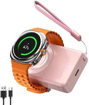 Charger for Samsung Galaxy Watch, 2 in 1 Portable Power Bank Charger for Samsung Galaxy Watch, 2 in 1 Portable Power Bank