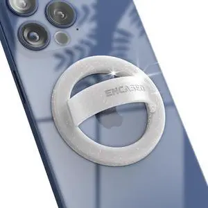 Magnetic Phone Grip Holder (Compatible with MagSafe) Thin Silicone Finger Loop Ring for iPhone (Glitter) Magnetic Phone Grip Holder (Compatible with MagSafe) Thin Silicone Finger Loop Ring for iPhone (Glitter)