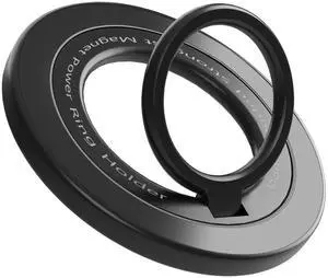 Magnetic Phone Ring Holder for MagSafe,Two-Sided Magnetic 360° Rotation Magnet Phone Grip for iPhone 16/15/14/13/12 Series/Samsung/Google (Black) Magnetic Phone Ring Holder for MagSafe,Two-Sided Magnetic 360° Rotation Magnet Phone Grip for iPhone 16/15/14/13/12 Series/Samsung/Google (Black)