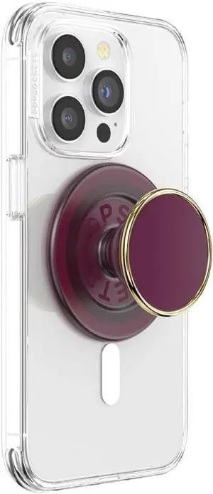 Phone Grip for MagSafe, Magnetic Holder, Phone Stand, Burgundy - Red Wine Phone Grip for MagSafe, Magnetic Holder, Phone Stand, Burgundy - Red Wine