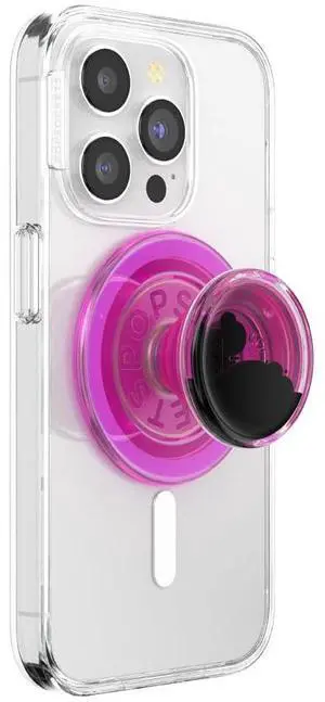 Phone Grip for MagSafe, Magnetic Holder, Phone Stand, Hot Pink - Tidepool Lava Lamp Absinthe Phone Grip for MagSafe, Magnetic Holder, Phone Stand, Hot Pink - Tidepool Lava Lamp Absinthe