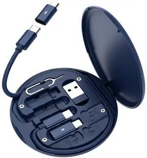 Multi USB Charging Adapter Cable Kit, USB C to iOS Adapter for Travel, Conversion Set A & Type C to Male Micro /Type C/iOS Device, Data Transfer, Card Storage, Tray Eject Pin, Phone Holder (blue) Multi USB Charging Adapter Cable Kit, USB C to iOS Adapter for Travel, Conversion Set A & Type C to Male Micro /Type C/iOS Device, Data Transfer, Card Storage, Tray Eject Pin, Phone Holder (blue)