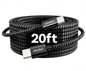 Long USB C to USB C Cable 20ft, C to C Fast Charging Type C Charger Long USB C to USB C Cable 20ft, C to C Fast Charging Type C Charger
