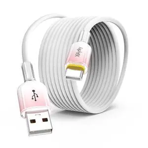 15FT USB A to USB C Cable (Braide & Flexible), Extra Long USBA to USBC Cord Fast Charger 60W & 480Mbps USB 2.0 Data, USB Car Carplay and Android Auto Cable for iPhone,Samsung Galaxy,Switch, Camera 15FT USB A to USB C Cable (Braide & Flexible), Extra Long USBA to USBC Cord Fast Charger 60W & 480Mbps USB 2.0 Data, USB Car Carplay and Android Auto Cable for iPhone,Samsung Galaxy,Switch, Camera
