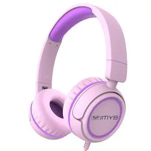 Kids Headphones, V1 Wired Stereo Foldable Tangle-Free 3.5mm Adjustable On-Ear Headphones for Kids for School/Toddlers/Childrens/Teens/Boys/Girls/Ipad/Tablet/Kindle/Phones/Travel/Plane (Pink) Kids Headphones, V1 Wired Stereo Foldable Tangle-Free 3.5mm Adjustable On-Ear Headphones for Kids for School/Toddlers/Childrens/Teens/Boys/Girls/Ipad/Tablet/Kindle/Phones/Travel/Plane (Pink)