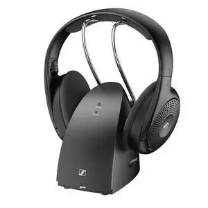 On-Ear Wireless Headphones for Crystal-clear TV Listening with 3 Sound Modes, Lightweight Design, Easy Volume Control, 60 m Range and Convenient Transmitter/Charger Combo - Black On-Ear Wireless Headphones for Crystal-clear TV Listening with 3 Sound Modes, Lightweight Design, Easy Volume Control, 60 m Range and Convenient Transmitter/Charger Combo - Black