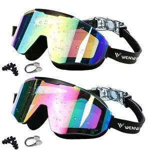 Kids Swim Goggles 2 Pack for Suitable for Children aged 8 and Adults of Both Genders Kids Swim Goggles 2 Pack for Suitable for Children aged 8 and Adults of Both Genders