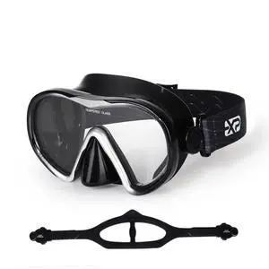 Scuba Diving Mask for Adults - Anti-Fog Swim Mask Wide View Swimming Goggles with Nose Cover Professional Tempered Glass Lens Snorkeling Goggles Gear with Fabric Strap for Men Women (Black) Scuba Diving Mask for Adults - Anti-Fog Swim Mask Wide View Swimming Goggles with Nose Cover Professional Tempered Glass Lens Snorkeling Goggles Gear with Fabric Strap for Men Women (Black)