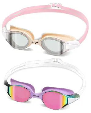 Racing Swim Goggles for Adult Men and Women, Swimming Goggles with Silicone Material Clear Vision No Leak Anti Fog UV Protection, Pool Underwater Adult Swim Goggles for Training and Competition Racing Swim Goggles for Adult Men and Women, Swimming Goggles with Silicone Material Clear Vision No Leak Anti Fog UV Protection, Pool Underwater Adult Swim Goggles for Training and Competition