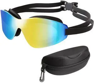 Swim Goggles, Rimless polarized swimming goggles for Adult Men Women Youth (Aqua) Swim Goggles, Rimless polarized swimming goggles for Adult Men Women Youth (Aqua)