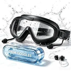 Kids Swim Goggles,Large Frame Wide View Anti Fog Swimming Goggles for Boys and Girls 3-16 with No Leak & UV Protection, Youth Pool Beach Goggles Essentials Kids Swim Goggles,Large Frame Wide View Anti Fog Swimming Goggles for Boys and Girls 3-16 with No Leak & UV Protection, Youth Pool Beach Goggles Essentials