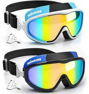 2PC Kids Swim Goggles with Comfort Fabric Strap, Swimming Goggles with UV Protection & Anti-Fog Lens, No Leaking & Wide View Pool Beach Goggles Glasses for Toddler Youth Teen Boys Girls 3-10 2PC Kids Swim Goggles with Comfort Fabric Strap, Swimming Goggles with UV Protection & Anti-Fog Lens, No Leaking & Wide View Pool Beach Goggles Glasses for Toddler Youth Teen Boys Girls 3-10