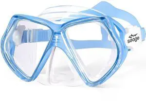 Kids Swim Goggles with Nose Cover Snorkel Mask Scuba Diving Swim Mask Anti-Fog Tempered Glass, Panoramic Clear View Silicone Seal Snorkeling Gear Swimming Goggles for Kids 6-14 Boys Girls Youth Kids Swim Goggles with Nose Cover Snorkel Mask Scuba Diving Swim Mask Anti-Fog Tempered Glass, Panoramic Clear View Silicone Seal Snorkeling Gear Swimming Goggles for Kids 6-14 Boys Girls Youth