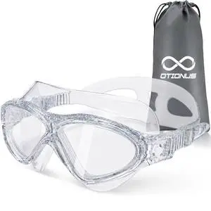 180° Panoramic Swim Goggles for Adults, Ultra-Comfort Liquid Silicone Anti-Fog Lenses with UV Protection for Pool & Outdoor Surface Swimming Women Men Youth 180° Panoramic Swim Goggles for Adults, Ultra-Comfort Liquid Silicone Anti-Fog Lenses with UV Protection for Pool & Outdoor Surface Swimming Women Men Youth
