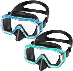 Swim Goggles with Nose Cover for Ages 5-12, Youth, Adults, Unisex Swim Goggles with Nose Cover for Ages 5-12, Youth, Adults, Unisex
