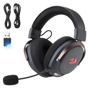 Mode Wireless Gaming Headset, 7.1 Surround Sound, 53 mm Drivers, Memory Foam Ear Pads, Detachable Noise-canceling Microphone, Over-Ear Headphones Works for Phone, PC/PS5/NS, Black Mode Wireless Gaming Headset, 7.1 Surround Sound, 53 mm Drivers, Memory Foam Ear Pads, Detachable Noise-canceling Microphone, Over-Ear Headphones Works for Phone, PC/PS5/NS, Black