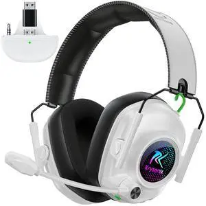 Wireless Gaming Headset with Noise Canceling Mic for Xbox, PS5 Wireless Gaming Headset with Noise Canceling Mic for Xbox, PS5