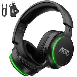 Wireless Gaming Headset for Xbox Series X|S & Xbox One, Up to 75H Battery, Bluetooth 5.4 & 2.4GHz, 50mm Driver, Noise Canceling Mic, Gaming Headphones for PC, PS5, Switch, Black Wireless Gaming Headset for Xbox Series X|S & Xbox One, Up to 75H Battery, Bluetooth 5.4 & 2.4GHz, 50mm Driver, Noise Canceling Mic, Gaming Headphones for PC, PS5, Switch, Black