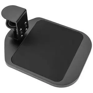 Black Clamp-on Mouse Pad Holder Platform, MOUNT-MS01B Black Clamp-on Mouse Pad Holder Platform, MOUNT-MS01B