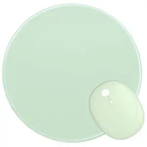 Round Mouse Pad, 8.7 x 8.7 Inch Premium-Textured Washable Non-Slip Rubber Base Cute Small Mouse Mat with Stitched Edge for Women Wireless Computer Laptop Gaming Desk Accessories, Lake Green Round Mouse Pad, 8.7 x 8.7 Inch Premium-Textured Washable Non-Slip Rubber Base Cute Small Mouse Mat with Stitched Edge for Women Wireless Computer Laptop Gaming Desk Accessories, Lake Green