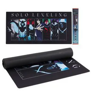 Large Gaming Mouse Pad (31" x 15") - Solo Leveling Extended XL Computer Desk Mat, Cool Anime Keyboard Deskmat, Big Desktop Deskpad for Gamer, Long Oversized PC Mousepad for Laptop Large Gaming Mouse Pad (31" x 15") - Solo Leveling Extended XL Computer Desk Mat, Cool Anime Keyboard Deskmat, Big Desktop Deskpad for Gamer, Long Oversized PC Mousepad for Laptop