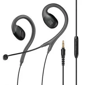 Open Ear Earbuds with Mic, Wired Open Ear Headphones for PC Computer Laptop, Over The Ear, Ear Hook, Inline Control, Perfect for Calling, Online Meeting, Call Center, 3.5mm Jack Open Ear Earbuds with Mic, Wired Open Ear Headphones for PC Computer Laptop, Over The Ear, Ear Hook, Inline Control, Perfect for Calling, Online Meeting, Call Center, 3.5mm Jack