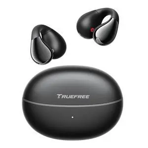 Open-Ear Wireless Earbuds, Bluetooth 5.4 Headphones with Spatial Audio, Ultra-Light Clip-On Fit, 25H Battery, Fast Charging, Multipoint Connection, App Customization, Workouts, Commute Open-Ear Wireless Earbuds, Bluetooth 5.4 Headphones with Spatial Audio, Ultra-Light Clip-On Fit, 25H Battery, Fast Charging, Multipoint Connection, App Customization, Workouts, Commute