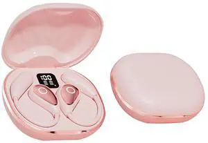 Open Ear Earbuds Pink for Women, Bluetooth 5.4 Wireless Headphones for Small Ears, Air Conduction Comfort Fit, 50H Playtime, IP54 Sweatproof, Touch Control for Running Cycling Work Open Ear Earbuds Pink for Women, Bluetooth 5.4 Wireless Headphones for Small Ears, Air Conduction Comfort Fit, 50H Playtime, IP54 Sweatproof, Touch Control for Running Cycling Work