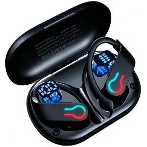 Wireless Earbuds 120hrs Bluetooth 6.1 Headphone Sport, 2026 Bluetooth Earbuds with Fast Charging Case Dual LED Display Earphones ENC Noise Cancelling Mic with Easy Button Controls, IPX7 Waterproof Wireless Earbuds 120hrs Bluetooth 6.1 Headphone Sport, 2026 Bluetooth Earbuds with Fast Charging Case Dual LED Display Earphones ENC Noise Cancelling Mic with Easy Button Controls, IPX7 Waterproof