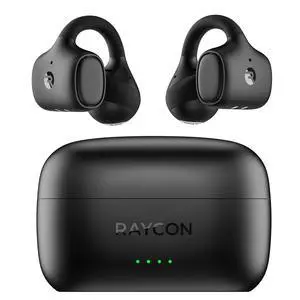 Everyday Clip On Earbuds - Open Ear Headphones, Lightweight Wireless Earbuds Bluetooth, Sweat & Water Resistant Earphones, Clip Earbuds with Buttons, 30 Hours Battery Life (Carbon Black) Everyday Clip On Earbuds - Open Ear Headphones, Lightweight Wireless Earbuds Bluetooth, Sweat & Water Resistant Earphones, Clip Earbuds with Buttons, 30 Hours Battery Life (Carbon Black)
