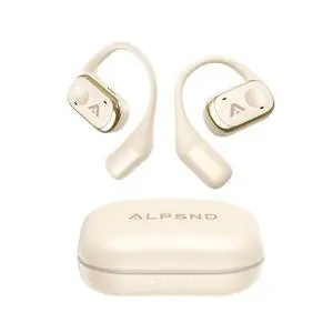 Joy Open-Ear Headphones, Wireless Bluetooth 5.4 Earbuds, Over-Ear Around-Ear Earhook, Sports Fit for Running & Workouts, ENC Clear Calls, HD Sound, App EQ, 40H Battery, IPX4 Sweatproof, Beige Joy Open-Ear Headphones, Wireless Bluetooth 5.4 Earbuds, Over-Ear Around-Ear Earhook, Sports Fit for Running & Workouts, ENC Clear Calls, HD Sound, App EQ, 40H Battery, IPX4 Sweatproof, Beige