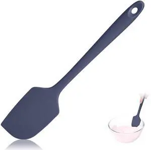 600ºF Heat Resistant Large Baking Silicone Spatula, Midnight Blue 600ºF Heat Resistant Large Baking Silicone Spatula, Midnight Blue