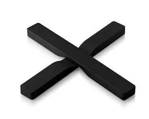 Magnetic Trivets | Silicone-Coated Nylon with Built-in Magnets | Dishwasher-Safe | Placed Either Crossways or Divided in 2 | Danish Design, Functionality & Quality | Black Magnetic Trivets | Silicone-Coated Nylon with Built-in Magnets | Dishwasher-Safe | Placed Either Crossways or Divided in 2 | Danish Design, Functionality & Quality | Black