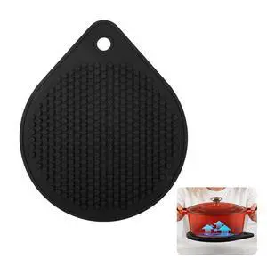 Magnetic Silicone Trivet Compatible with Le Creuset Cast Iron Dutch Ovens BPA Free Non-Slip 8" Heat-Resistant Trivet for Hot Pots, Pans & Dishes, Pot Holder for Cooking, Serving & Table Protection Magnetic Silicone Trivet Compatible with Le Creuset Cast Iron Dutch Ovens BPA Free Non-Slip 8" Heat-Resistant Trivet for Hot Pots, Pans & Dishes, Pot Holder for Cooking, Serving & Table Protection