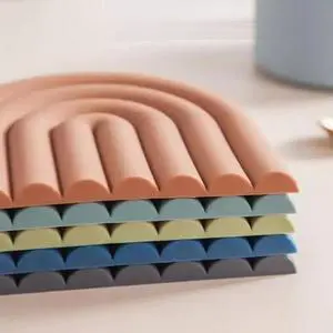 Silicone Trivets for Hot Pots and Pans - Stylish and Colorful Pot Holders, Heat Resistant Mats for Countertop, Hot Pads, Modern Multi-Purpose Trivet Mat, Coasters (Set of 2) (Set of 5) Silicone Trivets for Hot Pots and Pans - Stylish and Colorful Pot Holders, Heat Resistant Mats for Countertop, Hot Pads, Modern Multi-Purpose Trivet Mat, Coasters (Set of 2) (Set of 5)