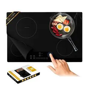 Large Translucent Induction Cooktop Protector Mat 21.2x35.4 Inch Large Translucent Induction Cooktop Protector Mat 21.2x35.4 Inch