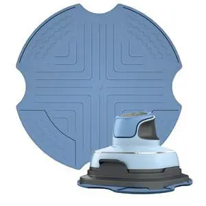 Silicone Heat Resistant Mat for Crispi Air Fryer, Non-Slip Hot Pad Trivets Protect Countertop from Heat Damage for Crispi Accessories Periwinkle, Compatible with Airfryer FN101PL Silicone Heat Resistant Mat for Crispi Air Fryer, Non-Slip Hot Pad Trivets Protect Countertop from Heat Damage for Crispi Accessories Periwinkle, Compatible with Airfryer FN101PL